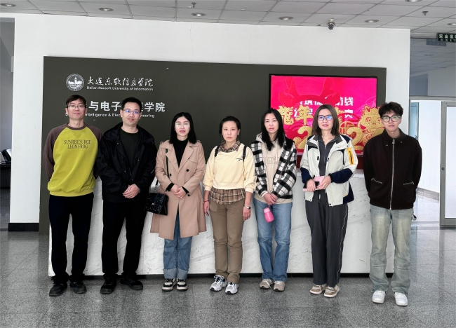 营口理工学院电气工程学院教师来访mg4355智能与电子工程学院参观交流