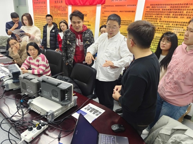 智能与电子工程学院举办电子测量技术专题讲座